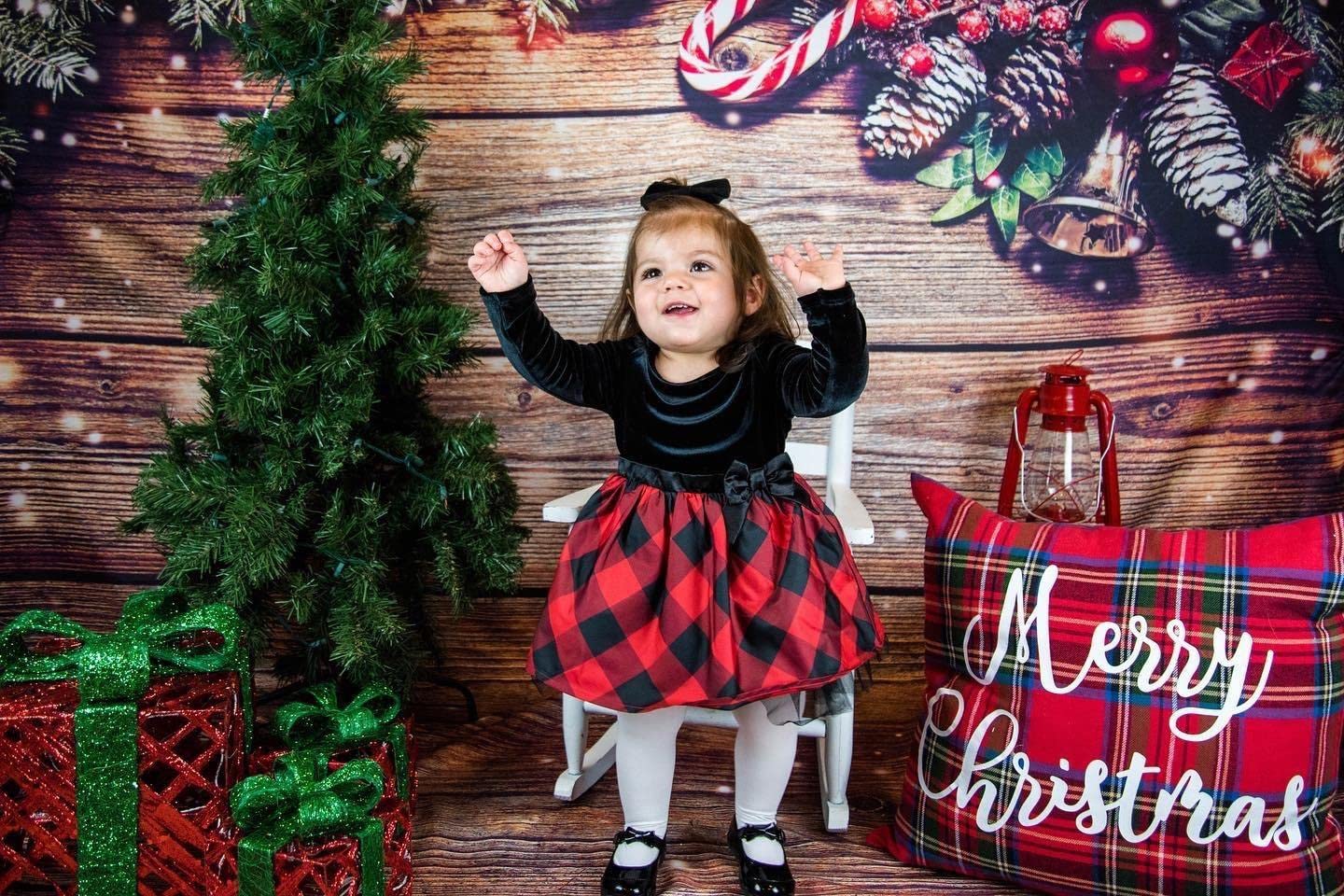 Flocon De Neige Noël Photographie Toile De Fond 180*115cm Fond Hiver Or