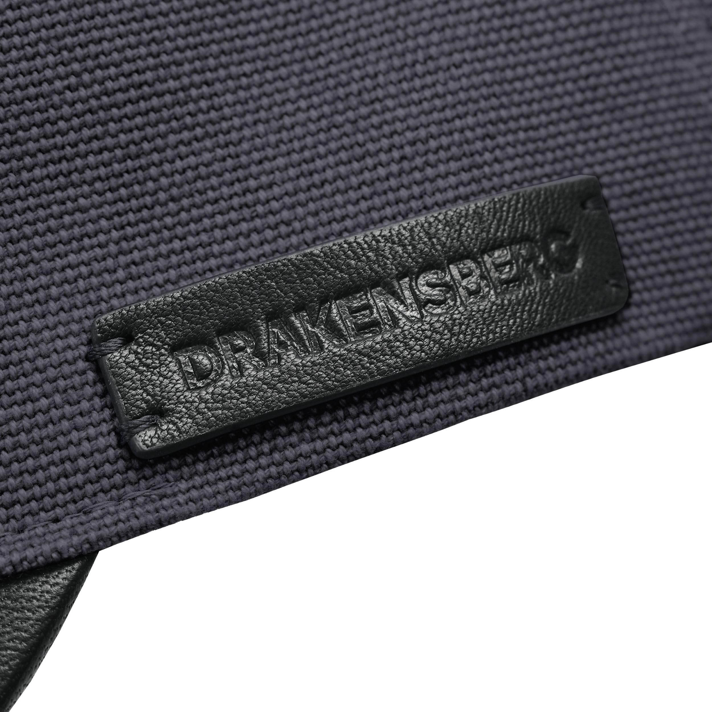 DRAKENSBERG Baseball-Kappe 'Lennox' Baumwolle mit Echtleder Schirm, Basecap Herren, Damen, hochwertig, Standard-Universal-Größe