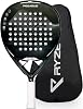 RYZE PEGASUS Padel Racket in 100% Carbon Fiber - Max Power + Control - Pro Paddle Racket for Adults - EVA-17 Flex Foam - 360g Light & Durable - Paddle Tennis Racket + Free Cover Included