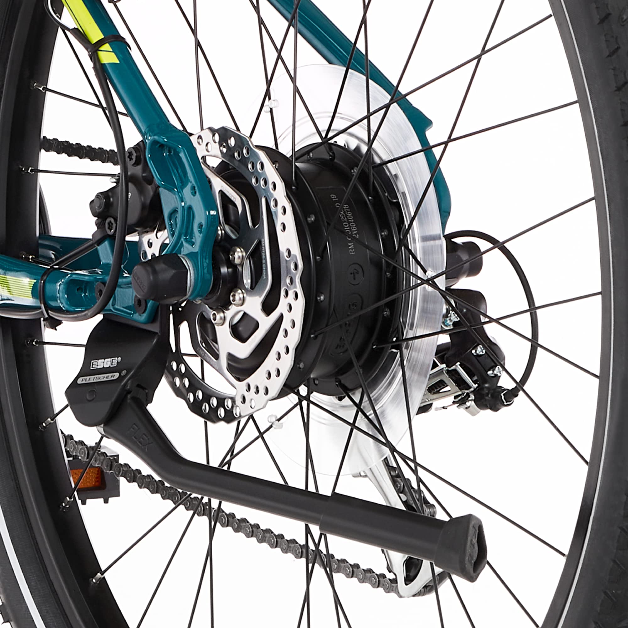 Fischer E-Mountainbike MONTIS/Terra 2.1. Junior Elektrofahrrad für Damen und Herren, RH 38 cm, Heckmotor 45 Nm, 48 V Akku