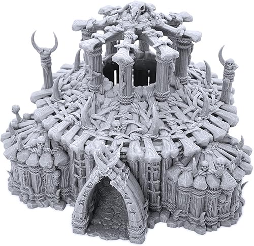 The Witch Temple by Printable Scenery, 3D Impreso RPG Scenery y Wargame Terrain 1.102 in Miniaturas