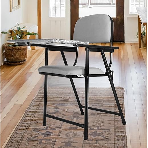 NEWTURN FURNIHUB Metal A1 Folding Desk Chair