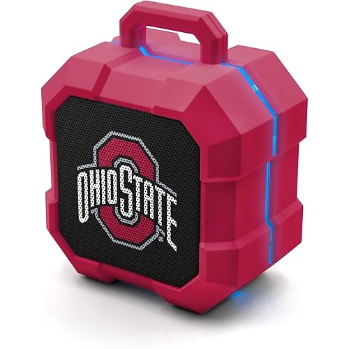 SOAR NCAA Unisex Shockbox LED Wireless Bluetooth Speaker