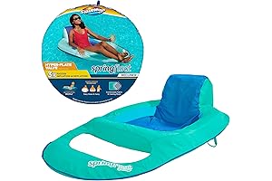 SwimWays Spring Float Recliner Chair: Float in Style with the Ultimate Relaxation Companion