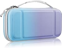 Vista 1 de Fintie - Estuche de transporte para Nintendo Switch OLED Modelo 2021Switch 2017, resistente a los golpes Funda protectora de carcasa dura