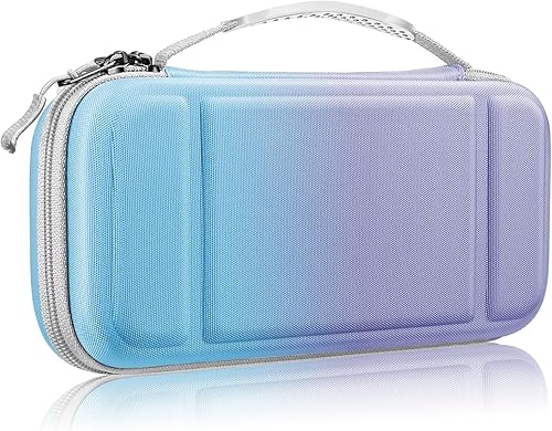 Fintie - Estuche de transporte para Nintendo Switch OLED Modelo 2021Switch 2017, resistente a los golpes Funda protectora de carcasa dura para