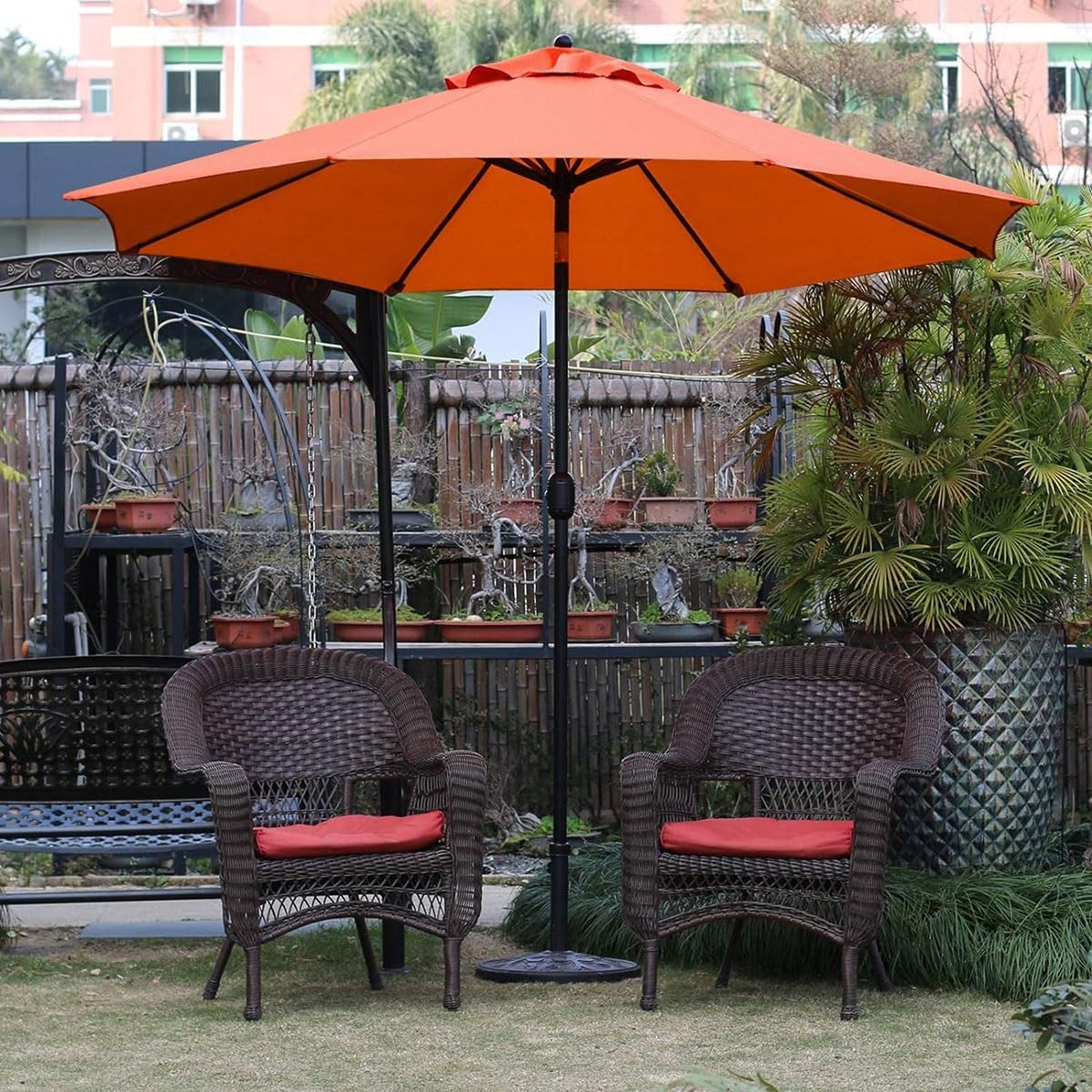 Miller Lite Pilsner 9 Foot Beer Patio Umbrella Market Style