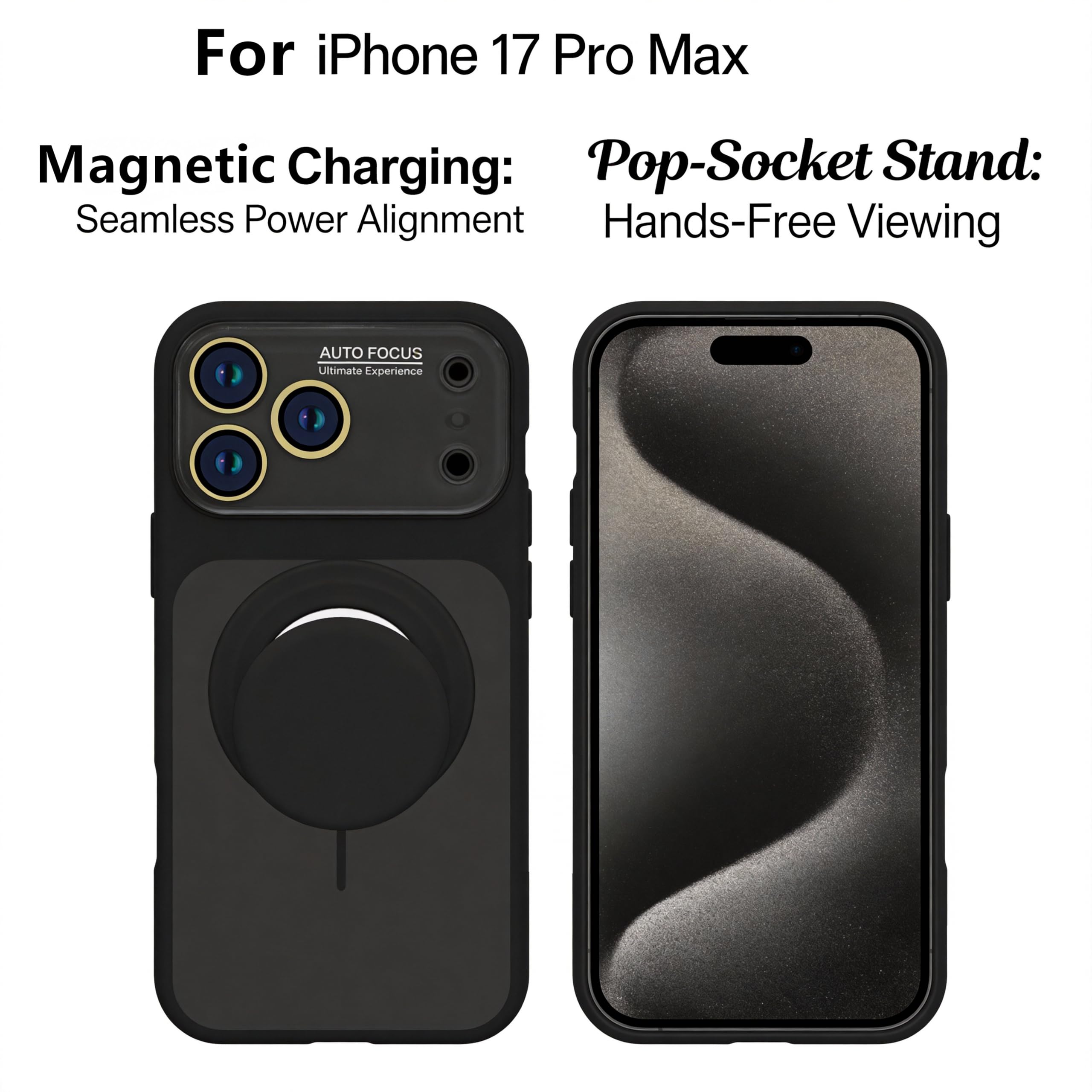 Amazon.co.jp: XZC iPhone 16 Pro Max ケース MagSafe対応 全面カメラ