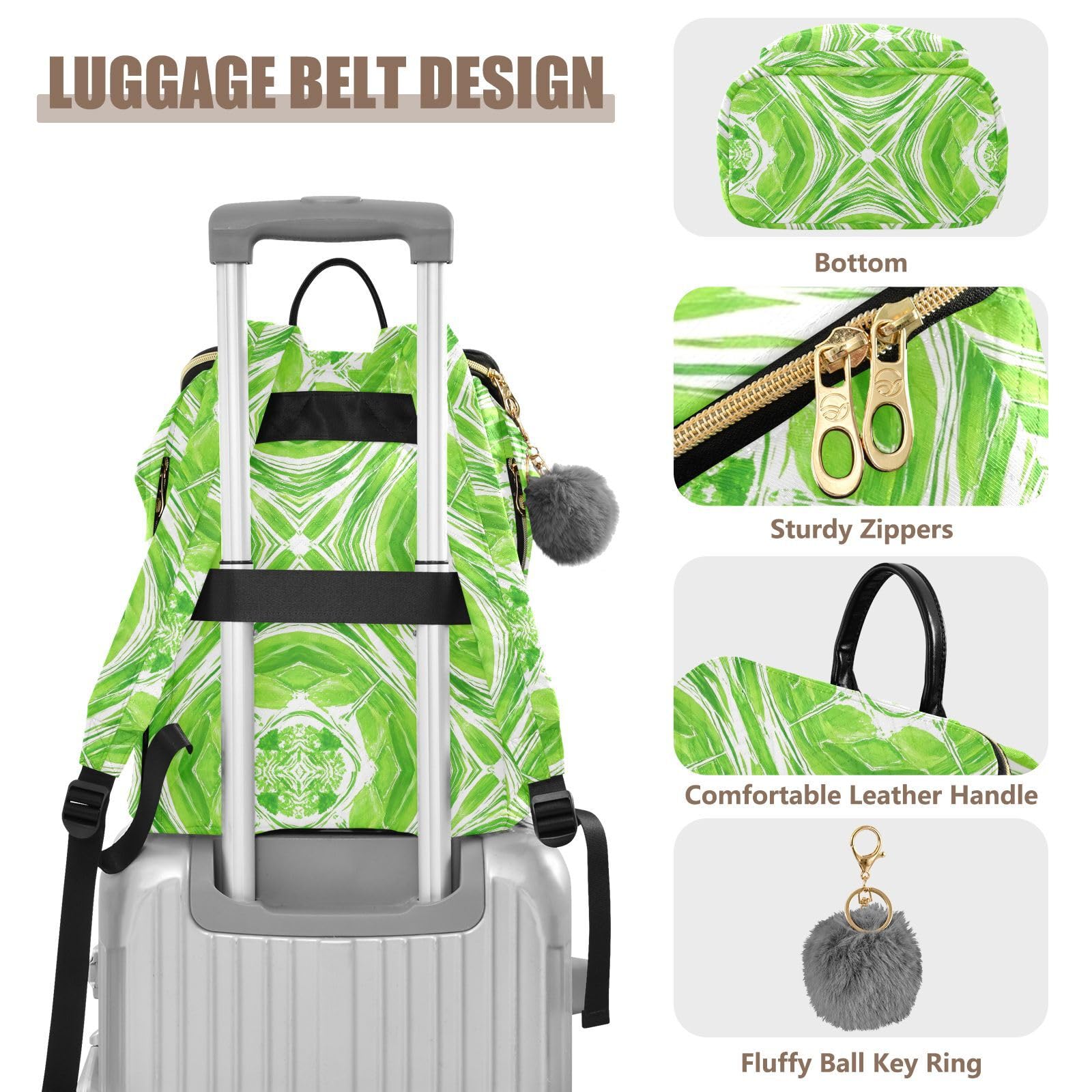 Zaino da donna 15L Premium elegante zaino portatile versatile
