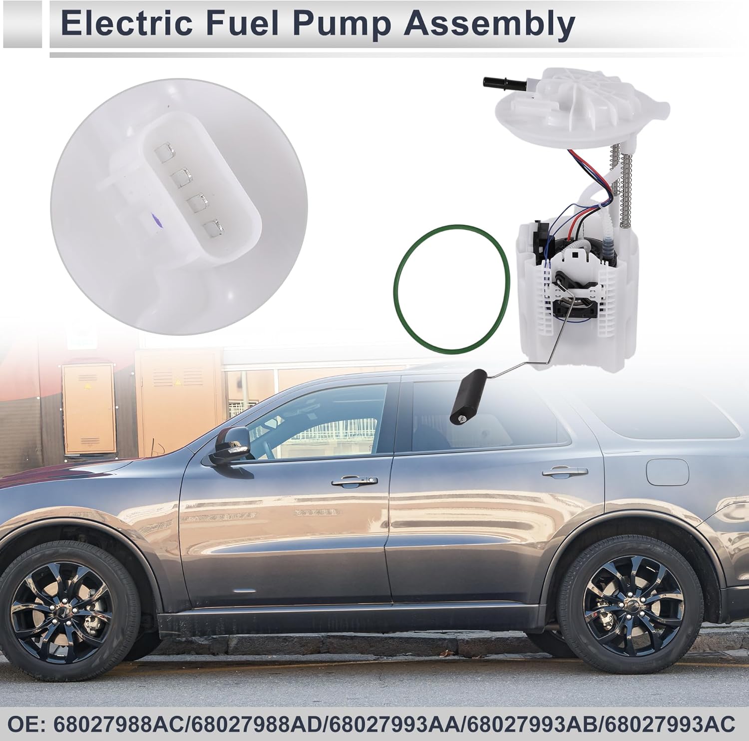 Fuel Pump Assembly for Chrysler Aspen 2008 V8 4.7L Petrol Sport Utility Fuel Filter Pump Module No.68027988AC/68027988AD/68027993AA/68027993AB