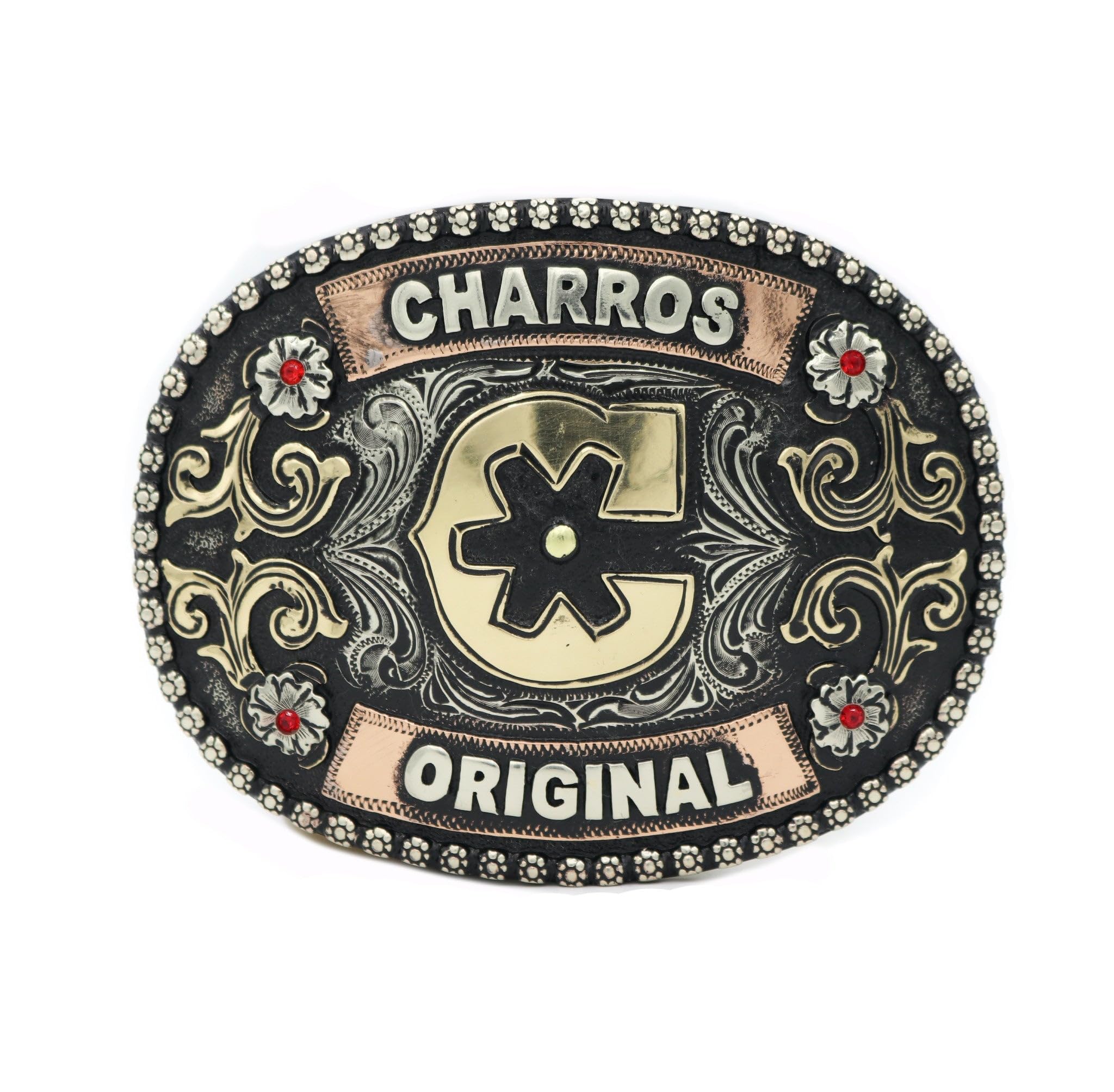 M-Royal Saddles Charros Orig Hebilla Charra Fina