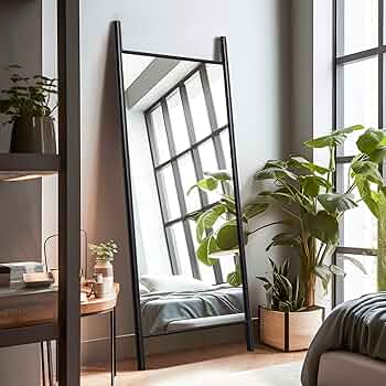 鏡 LADDER MIRROR Natural / IDEE ☆LADDER MIRROR Natural｜スタンドミラー｜IDEE SHOP Online