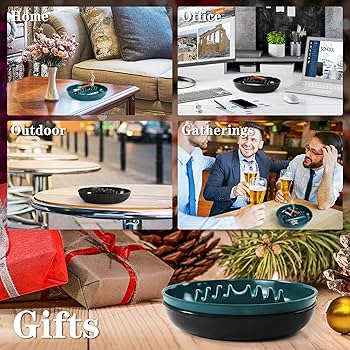 Amazon.co.jp: Grovind アッシュトレイ たばこ&葉巻用 7インチ Lサイズ