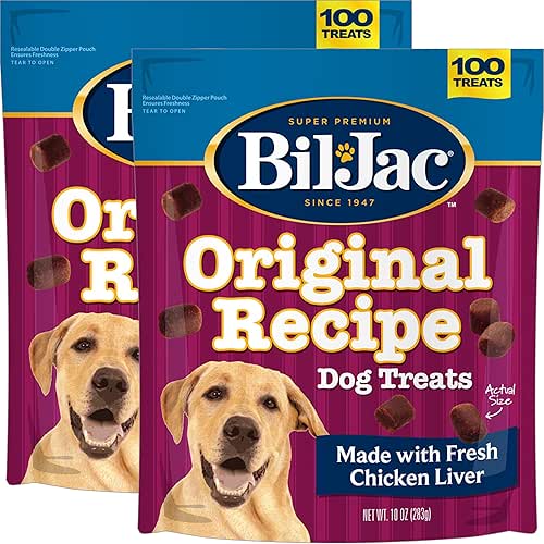 Bil-Jac Dog Treats - Original Recipe Chicken Liver Soft Puppy