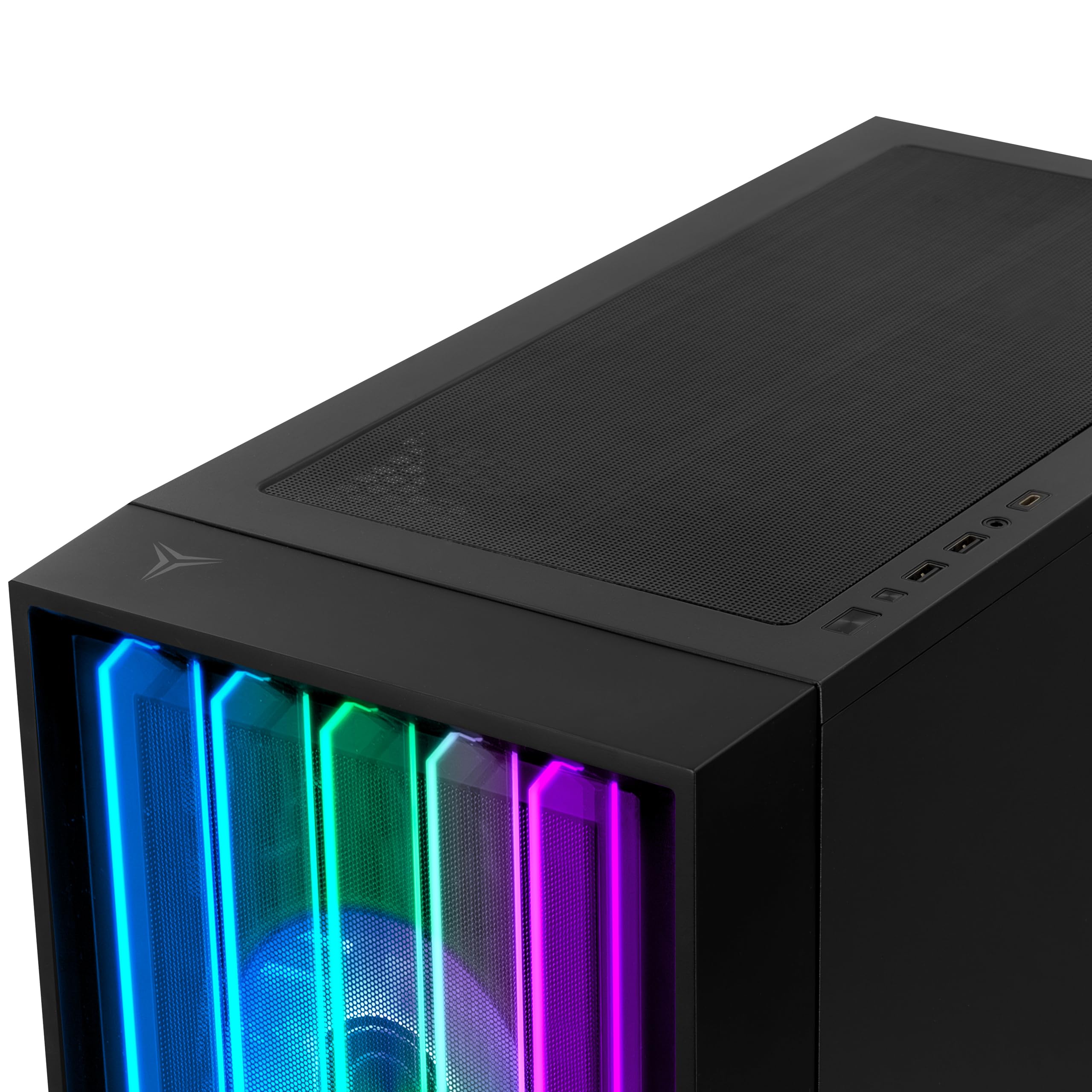 YEYIAN Gabinete Gamer Mirage S, Media Torre ATX, Vidrio Templado, USB 3.2 (YCM-APMIR-S1)
