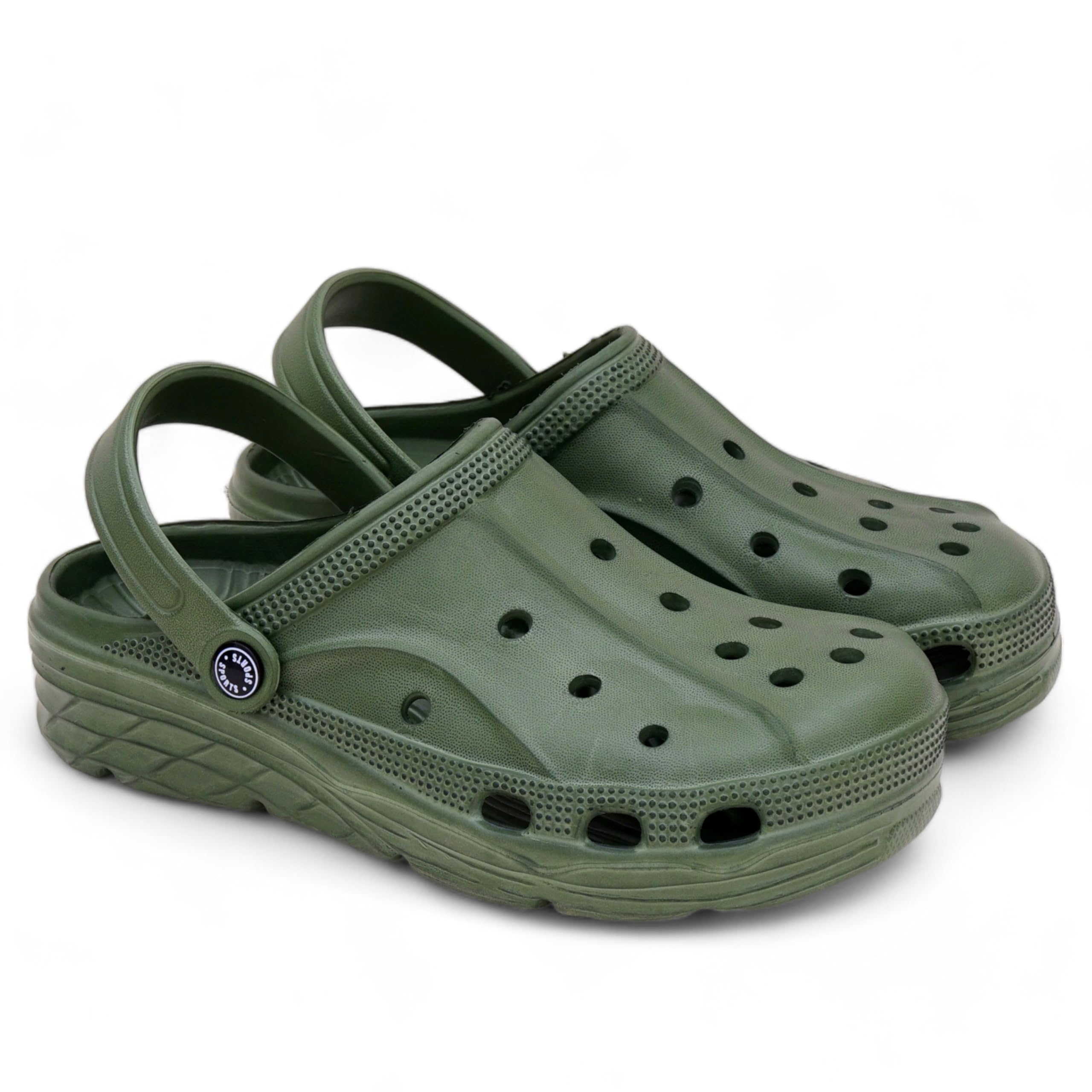 POP Olive Men's Full Eva Comfortable Clogs-image-13