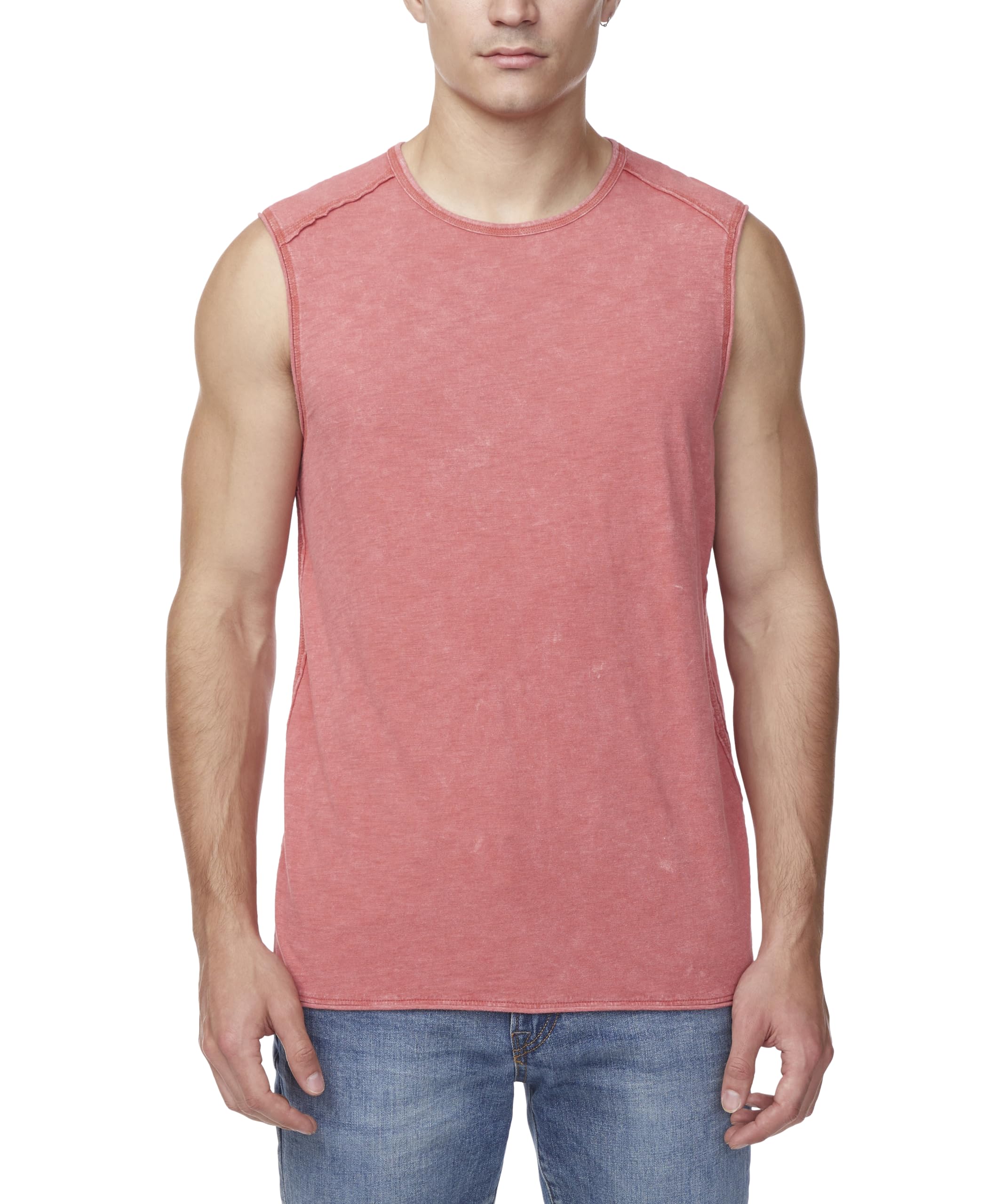 Buffalo David Bitton Men's Sleeveless Slub Tank