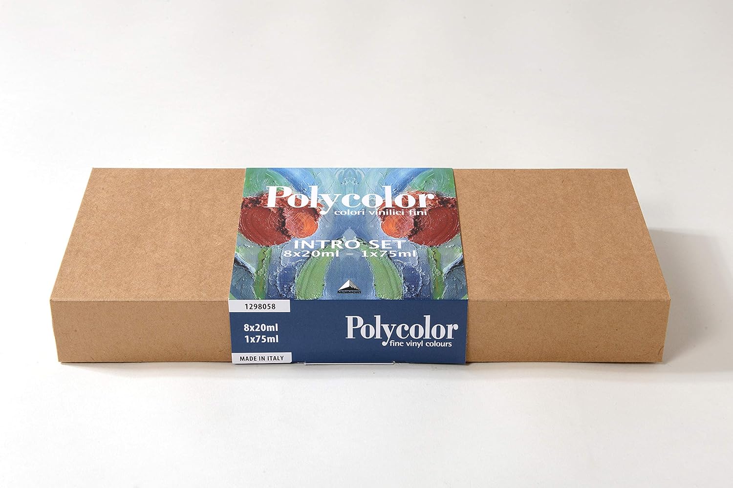 Maimeri Polycolor Vinyl Paints - Intro Set, Set of 8 Colors, 20 ml tubes