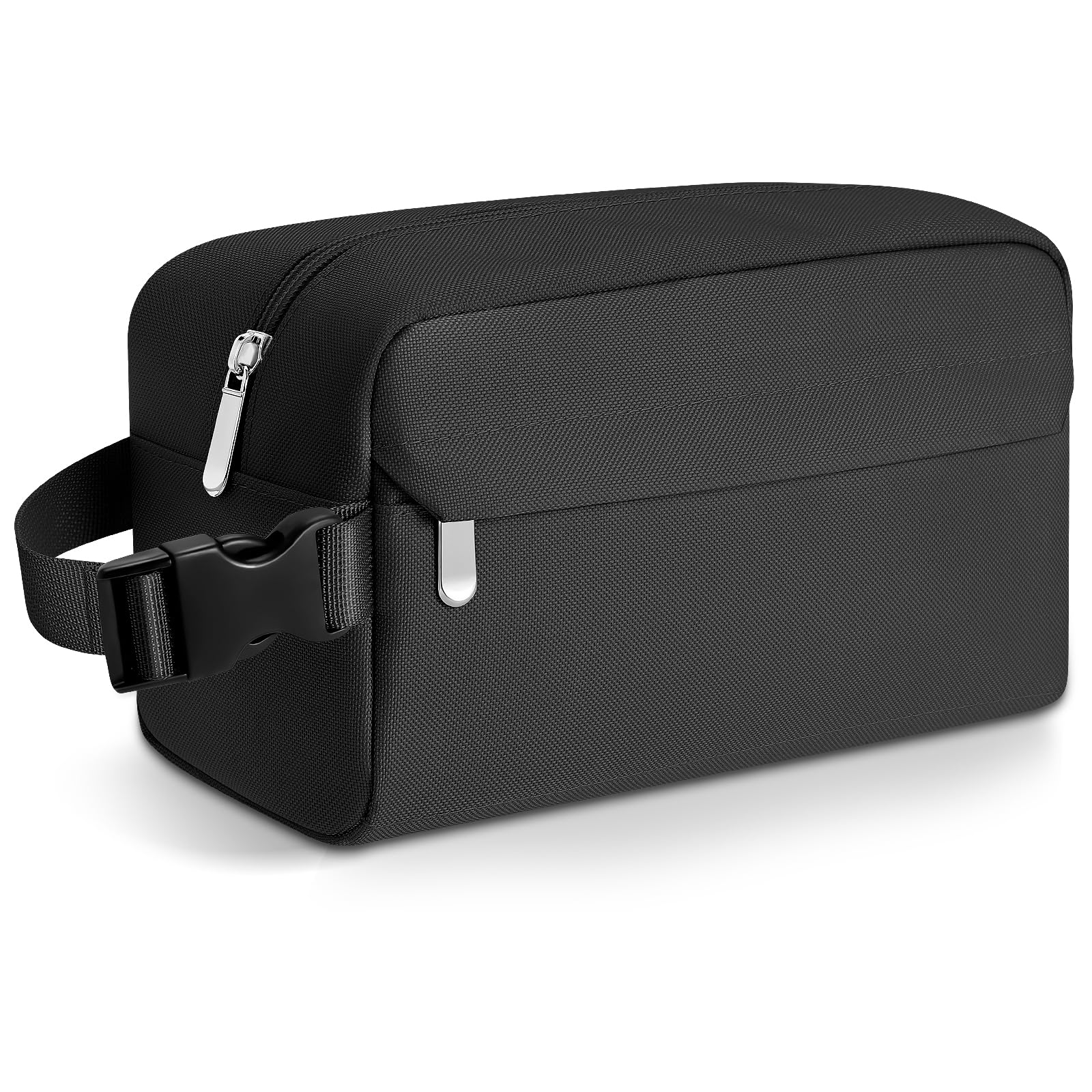 Neverwhy Small Insulated Snack Bag Lunch Bag for Kids Lunch Box for Women/Men, Collapsible [3L/5-Can] Reusable Lunch Bag Cooler Bag for Bottle with Handle Buckle for Work/School/Travel, Black