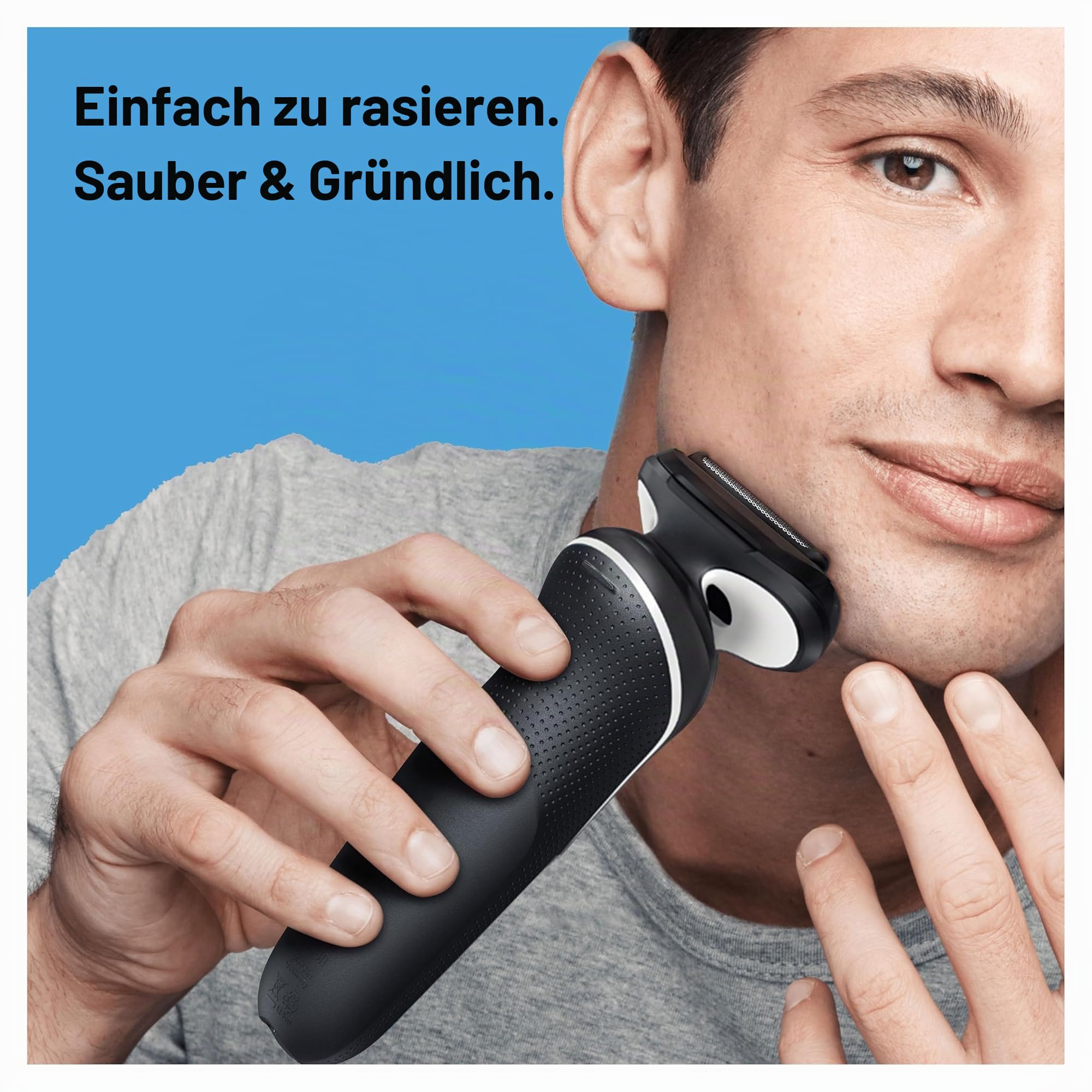 Braun Serie 5 51-W1600s Elektrorasierer für Herren mit EasyClick Body Groomer-Aufsatz, EasyClean, Wet & Dry, wiederaufladbarer, kabelloser Folienrasierer, Weiß Für welchen? Der beste Kauf