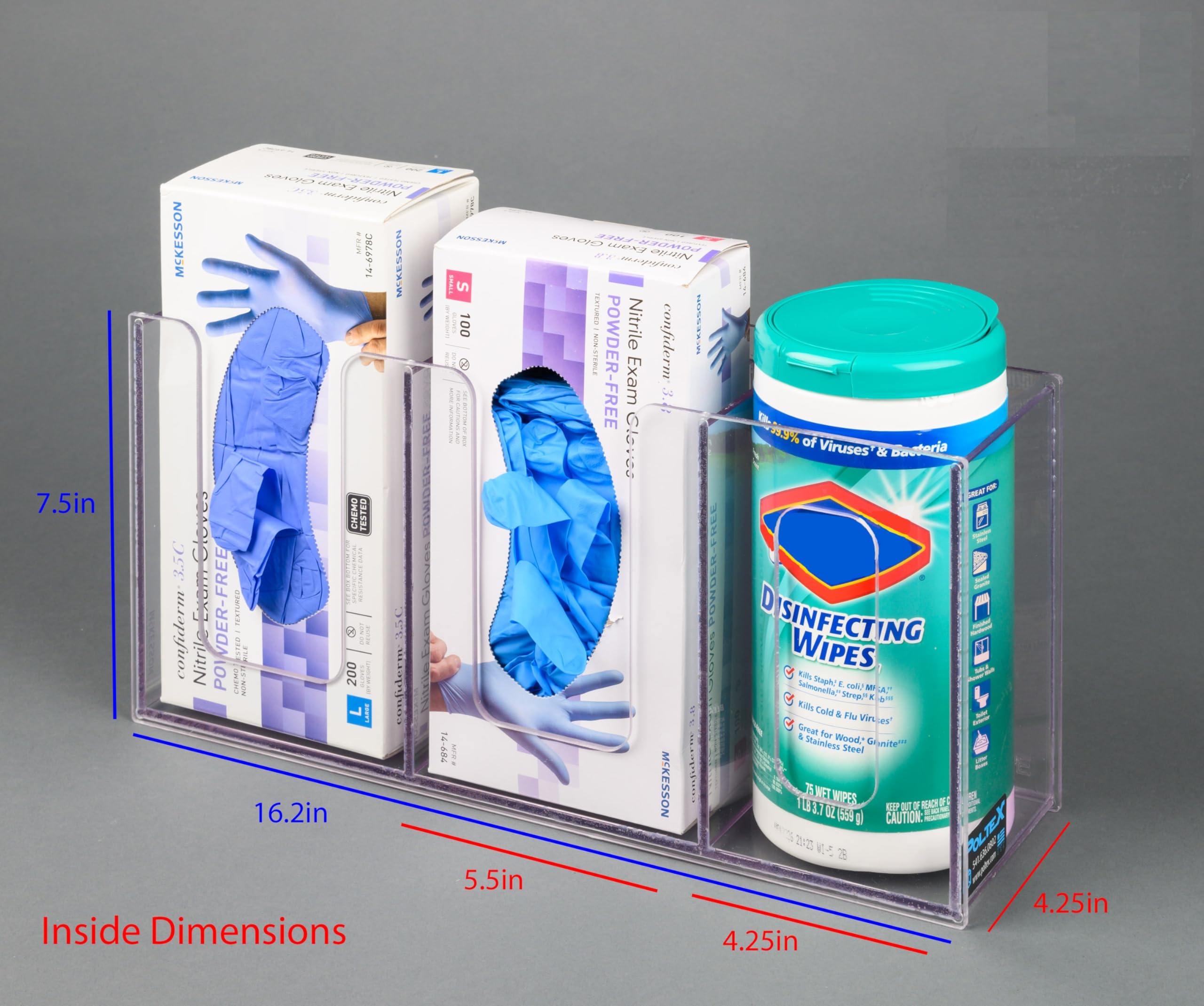 2 Glove Box/Wipe Holder (Magnets 3)