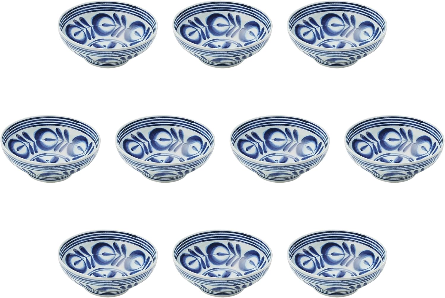 茶道具 木製古代朱塗 蘭蒔絵 多用鉢 菓子鉢 天麩羅 どんぶり等 5客揃