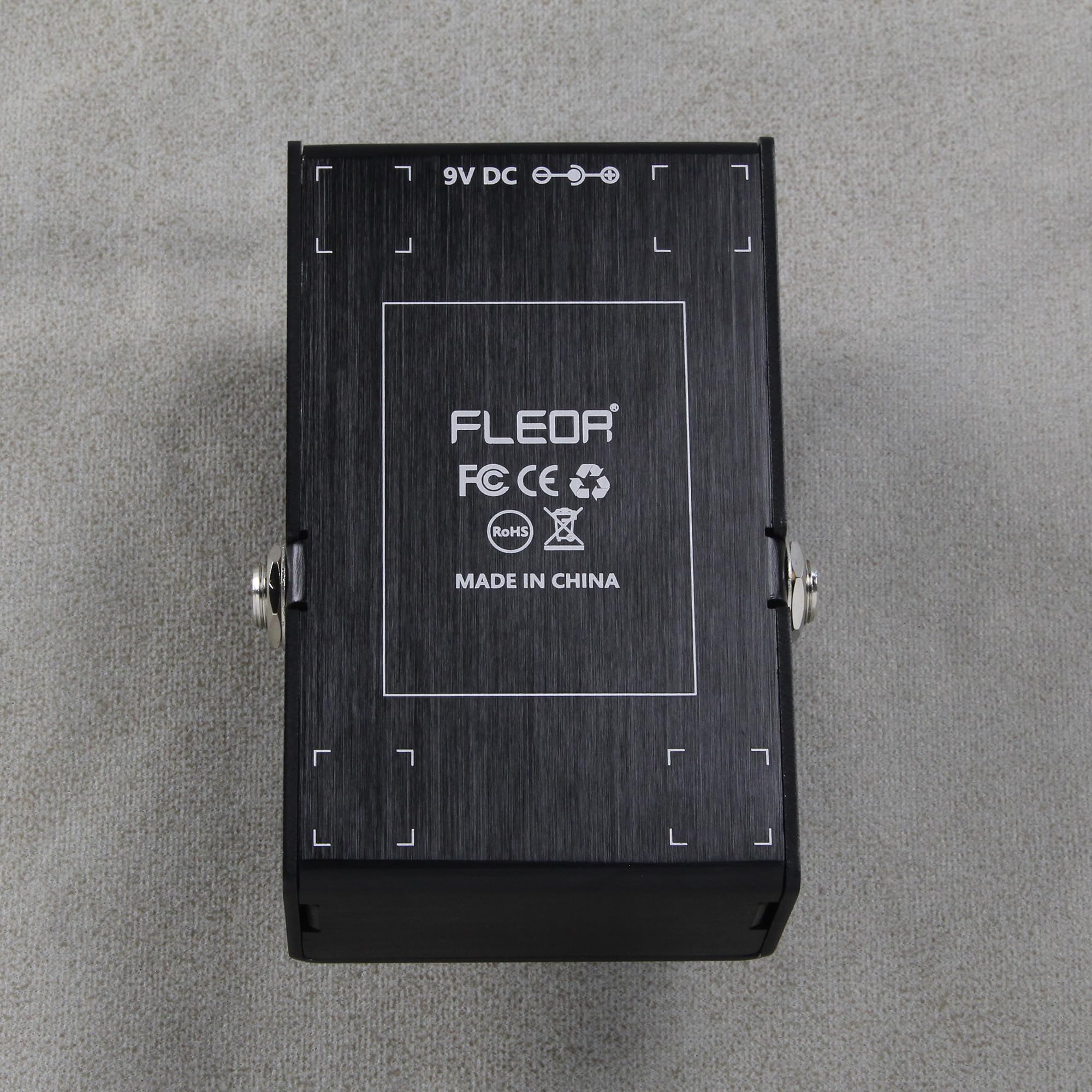 FLEOR Pedal de reverberación de voz analógica, efectos de reverberación ambiental cálidos con decadencia suave, pedal de guitarra True Bypass para guitarra eléctrica, bajo y sintetizador