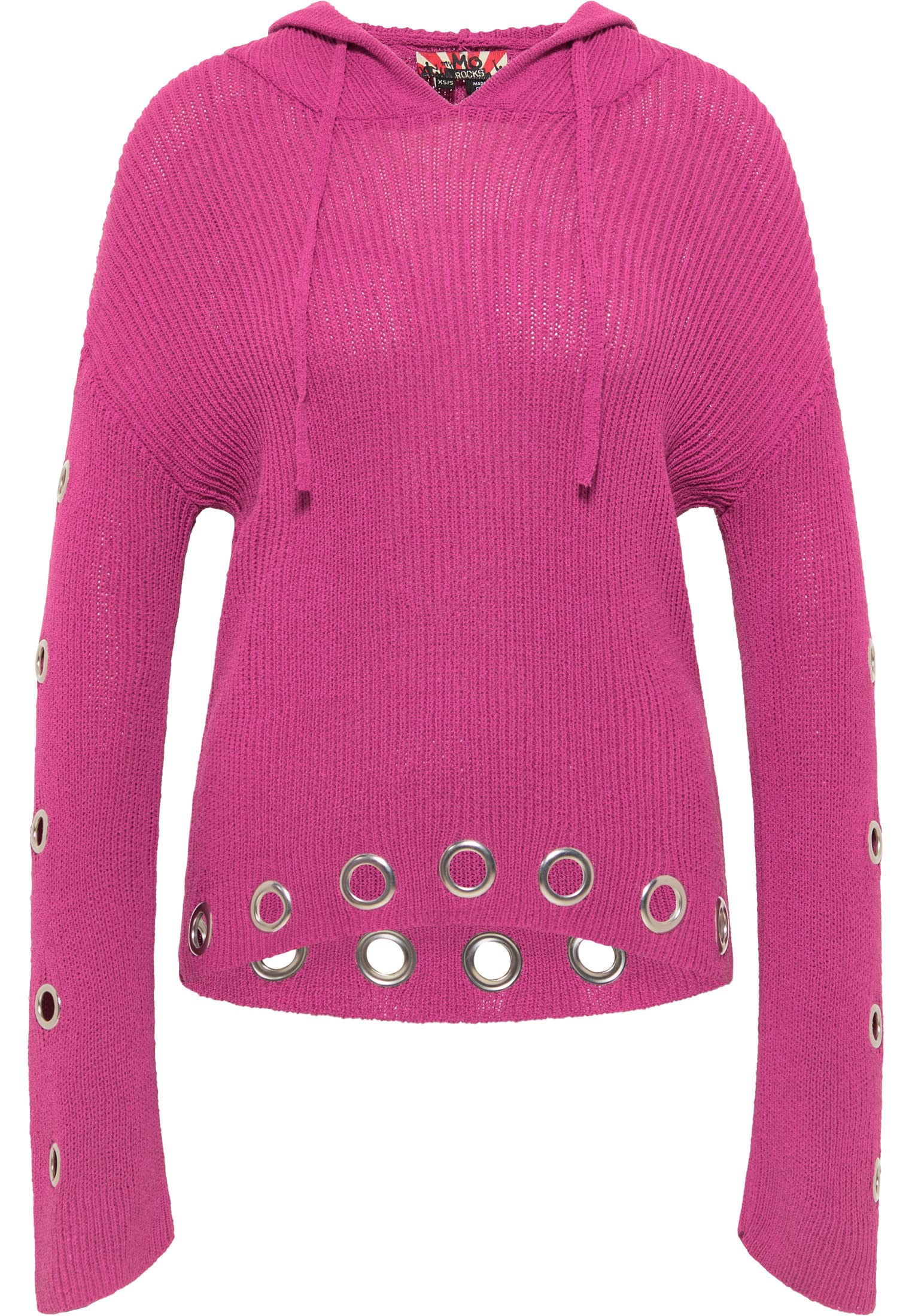 Pull à capuche femme en coton bio molletonné avec poche kangourou - 6