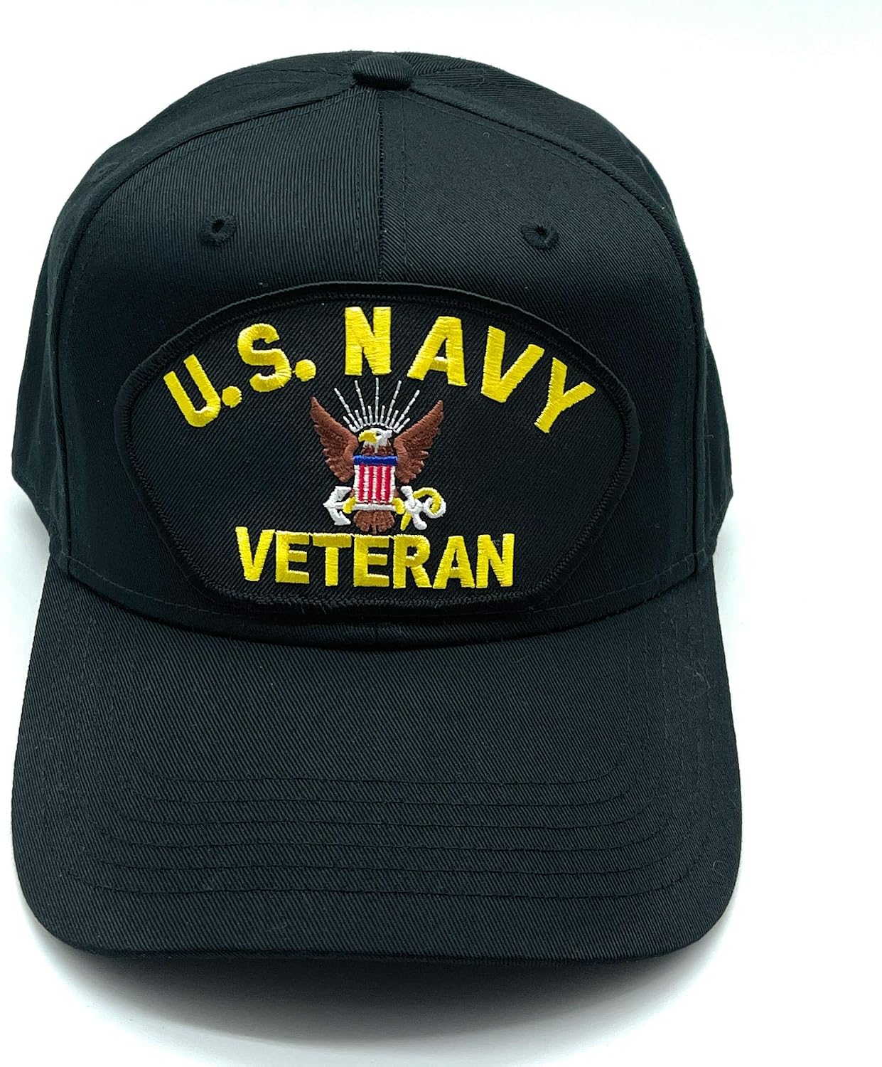 US Navy Veteran Retired Patch Adjustable Baseball Cap