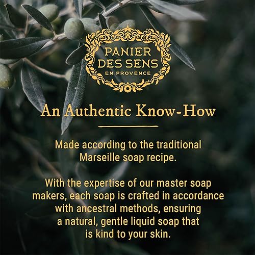 Miniatura 98 de Panier des Sens - Jabón líquido de manos - Jabón de manos con almendras - Jabón de manos hidratante francés de Marsella con aceite de coco - Cocina