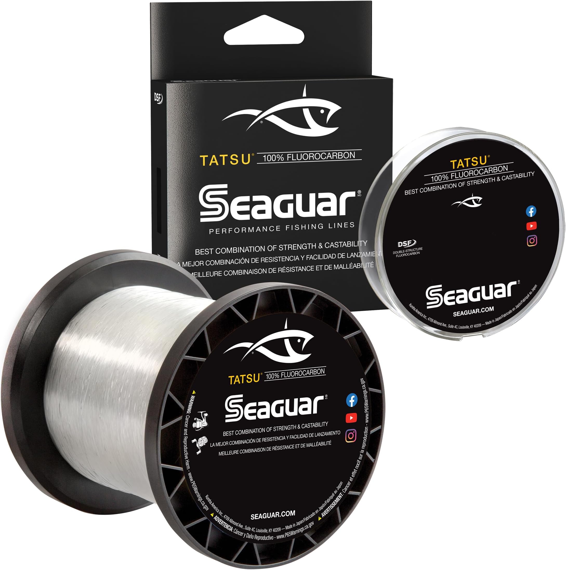 Seaguar TATSU 200 Yards Fluorocarbon Fishing Line