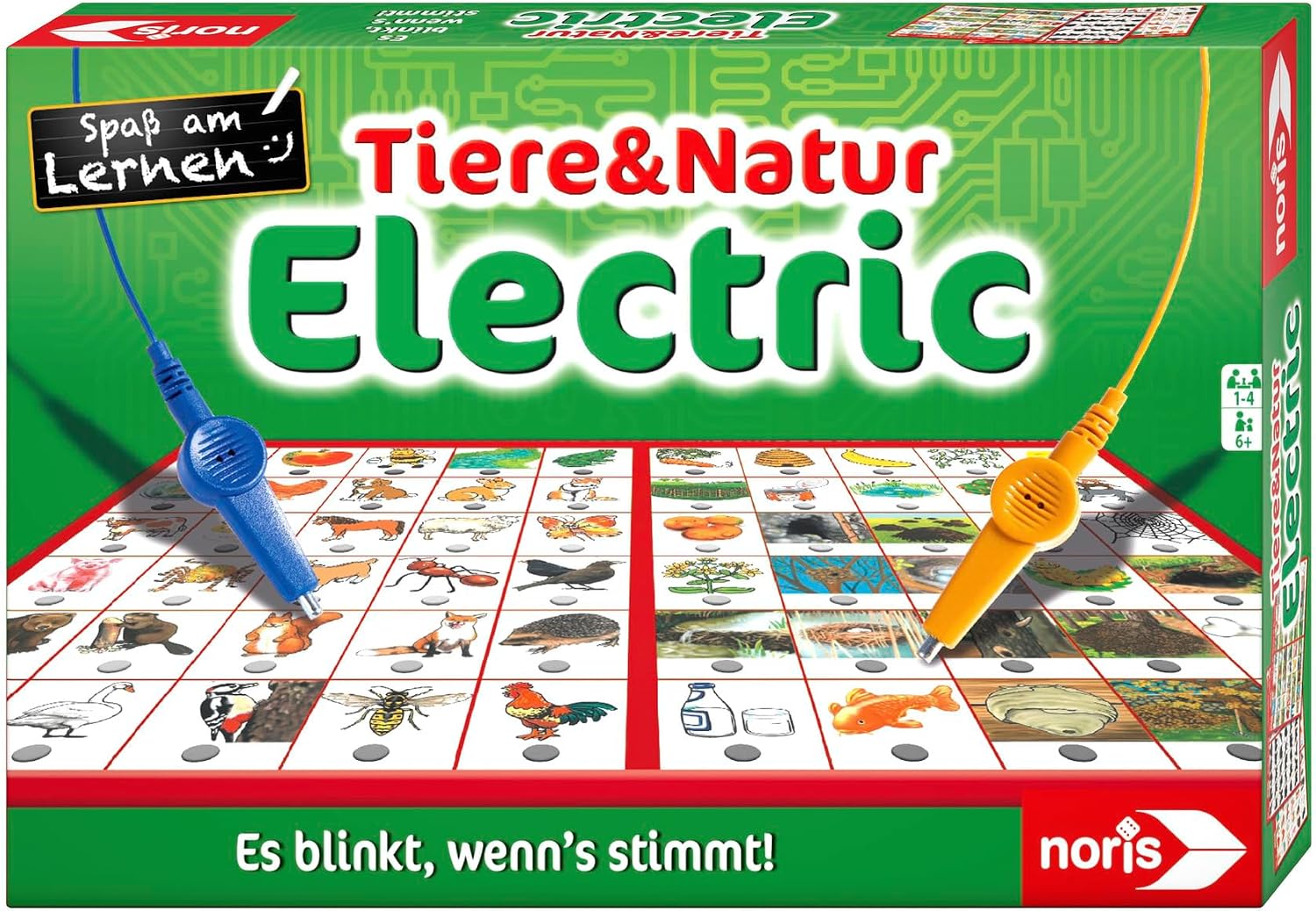 noris "Tiere und Natur Electric Electric Game (Multi-Color)