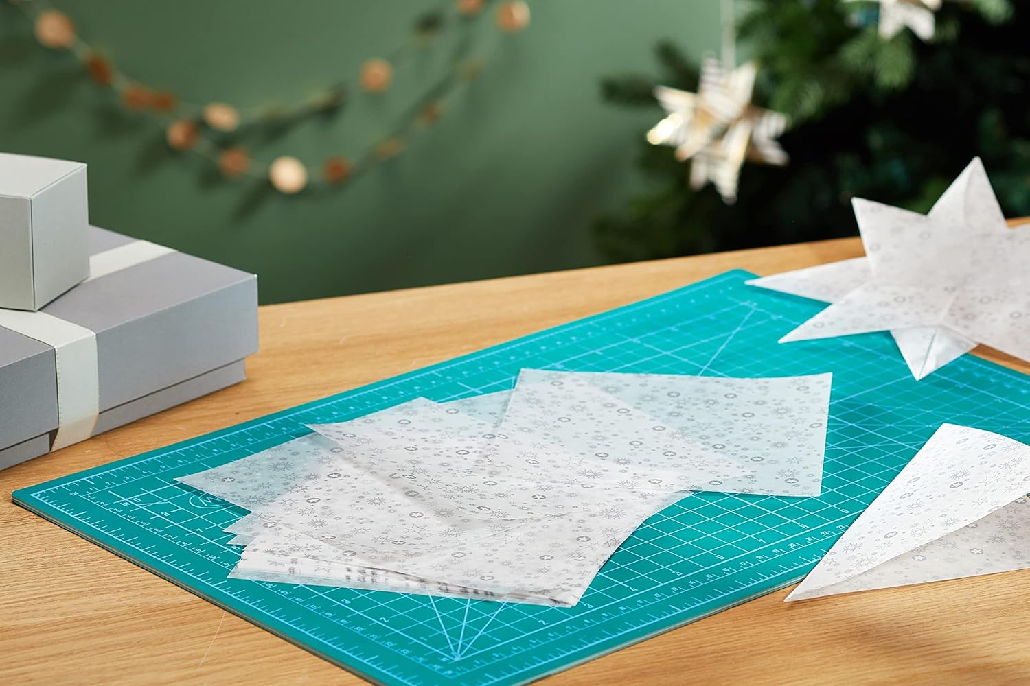 'Stardust Silver Heyda Curlie & Stardust 204875517 Transparent Folding Sheets 15 x 15 cm