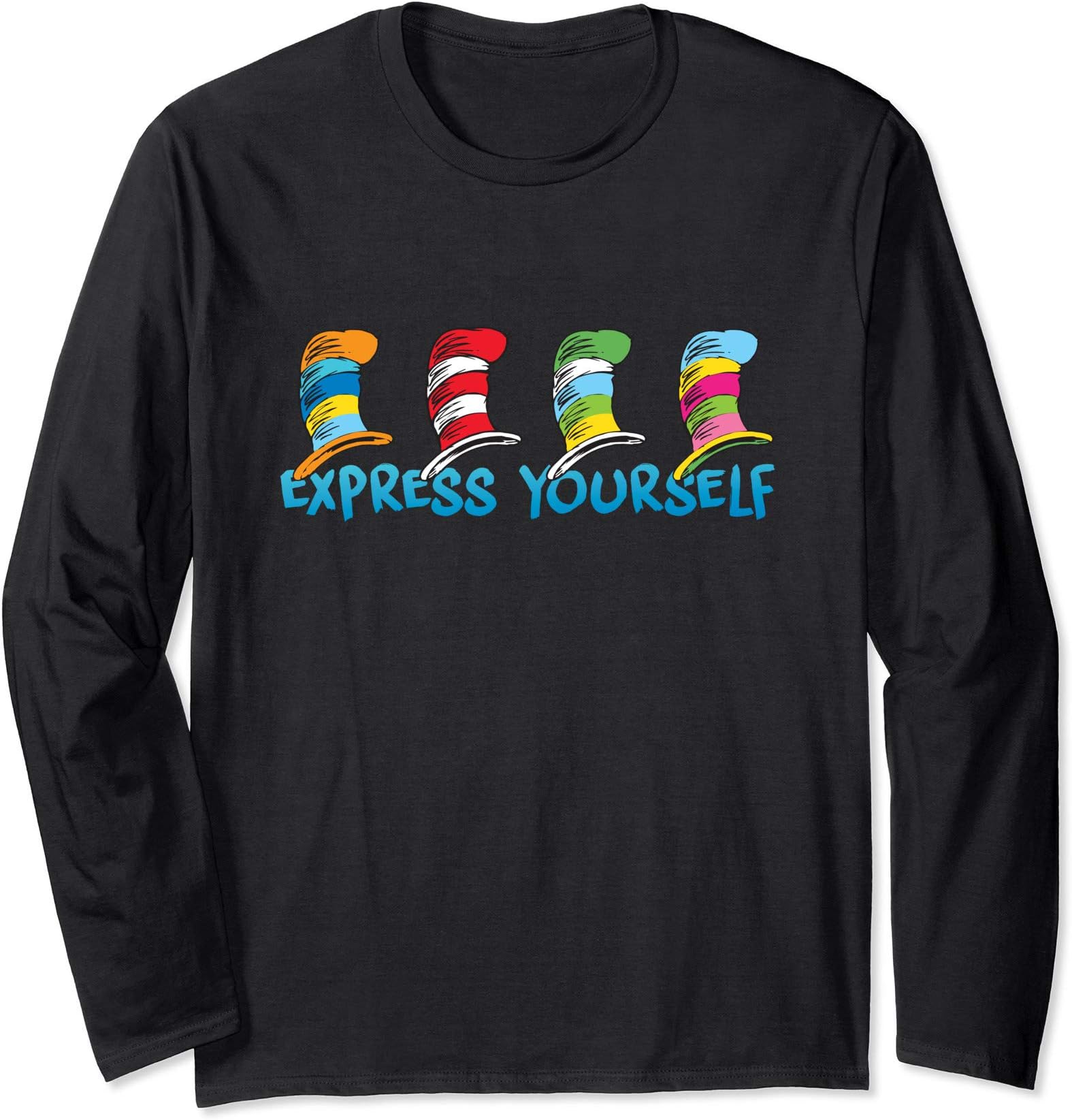 Dr. SeussExpress Yourself Long Sleeve T-ShirtOEKO-TEX STANDARD 100