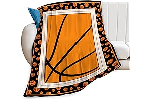 Basketball Room Decor for Teen Girls - Basketball Blanket Throw Blanket