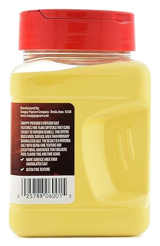 Miniatura 7 de Snappy White Popcorn Salt and Buttery - Sal de palomitas de maíz con sabor a mantequilla, 18 onzas, 2 unidades