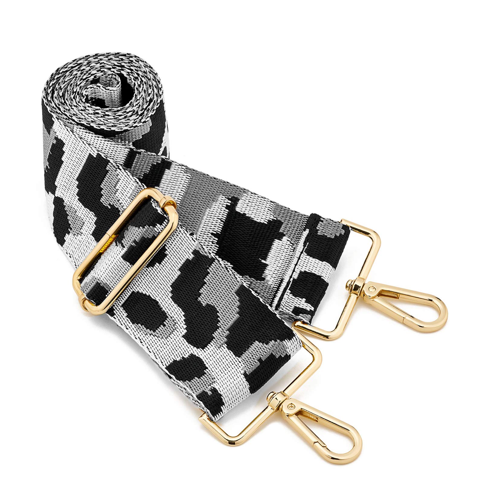 ZOOEASS Wide Shoulder Strap Adjustable Replacement Belt Crossbody Canvas Bag Handbag
