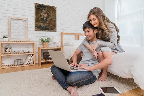 Miniatura 6 de Tapiz italiano para colgar en la pared, diseño floral, 26 pulgadas x 30 pulgadas, algodónviscosapoliéster por Max Carlier