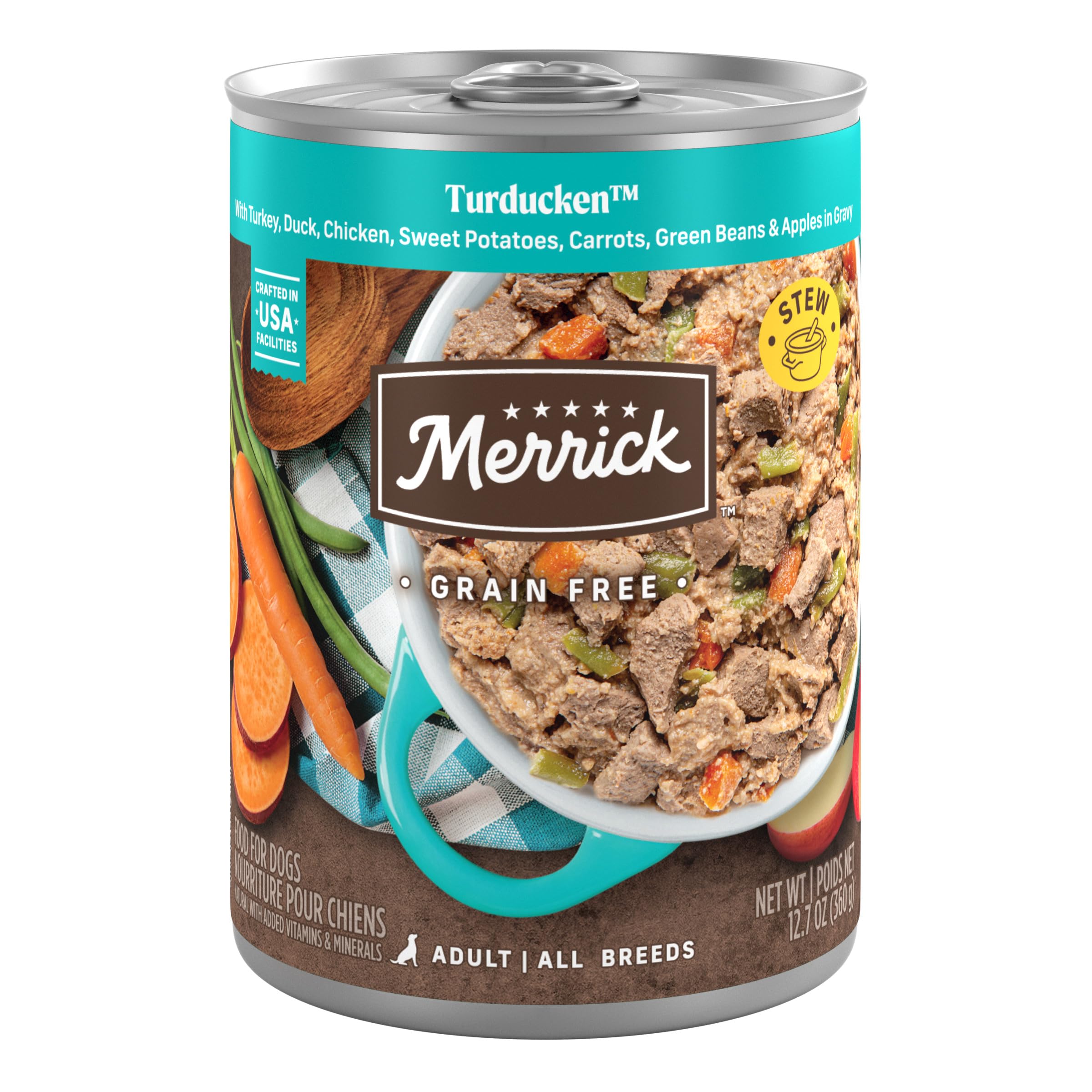 Amazon.com: Merrick Grain Free Wet Dog Food, Premium And Wholesome