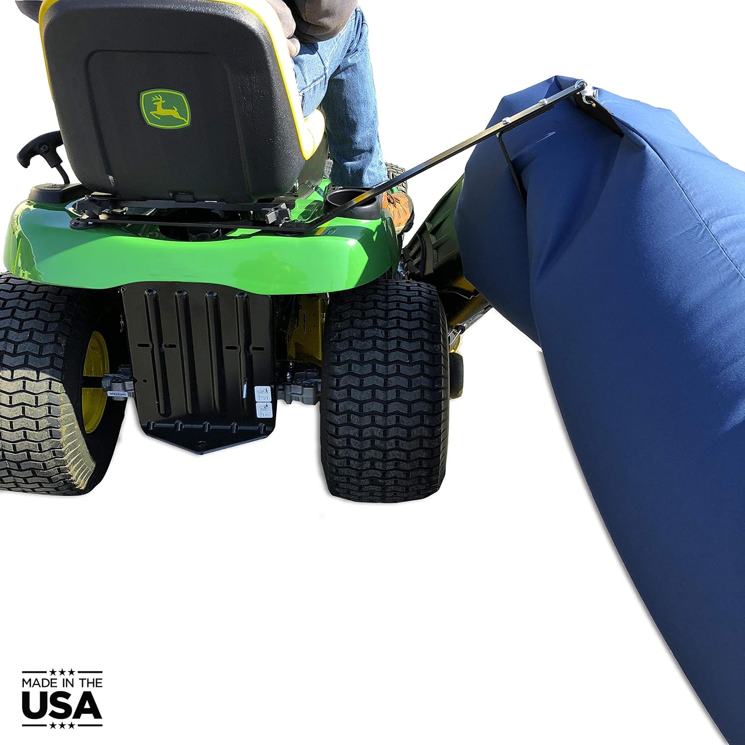 Bag with Chute Kit for John Deere Lawn Tractors with 42 and 48in Edge