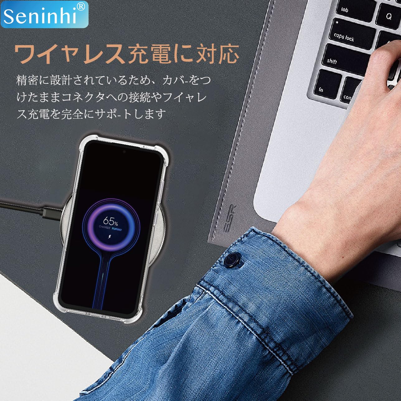 Amazon | Seninhi 対応 Galaxy S23 FE ケース 【2+1枚セット：ケースx1