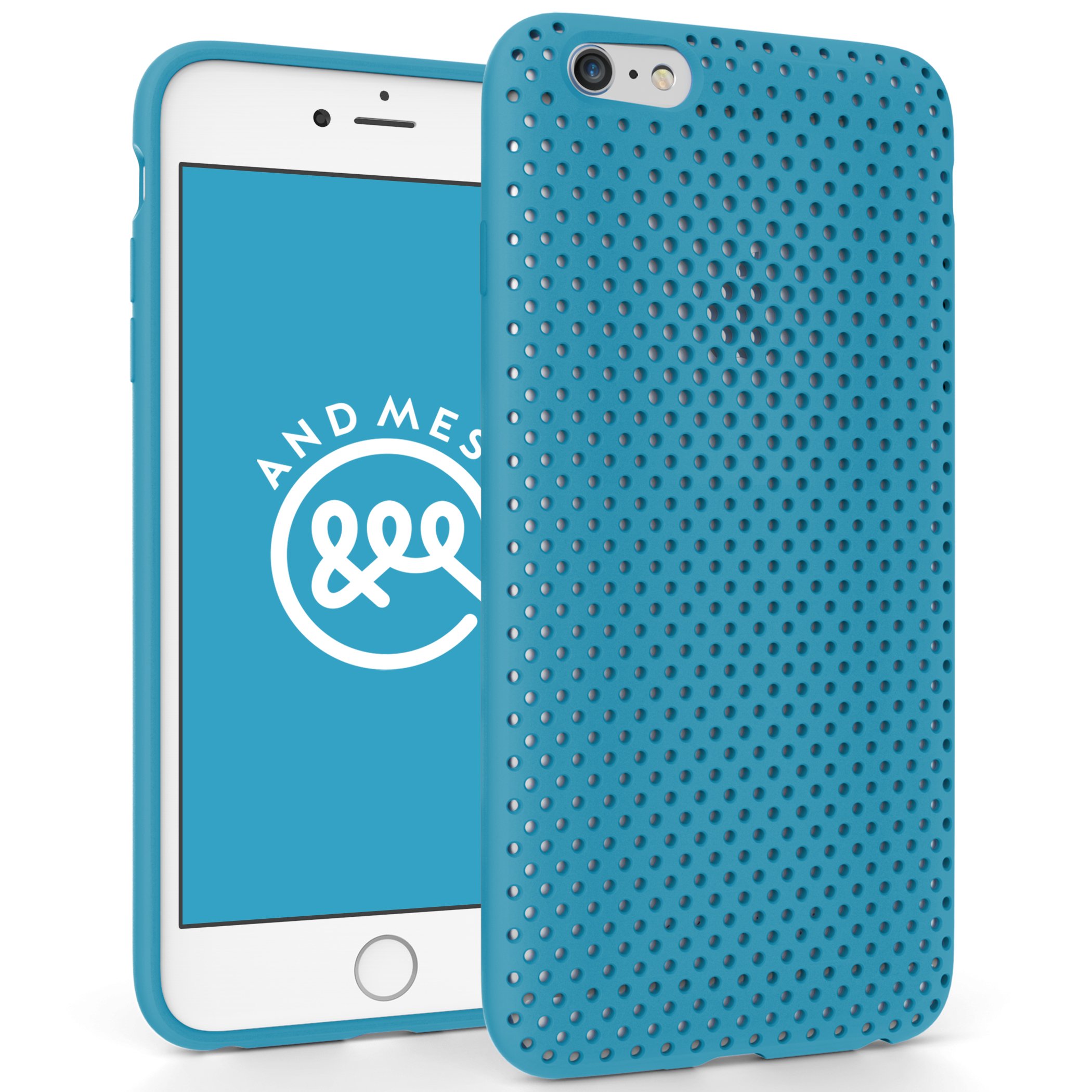 Andmesh Cell Phone Case for iPhone 6 Plus - Turquoise