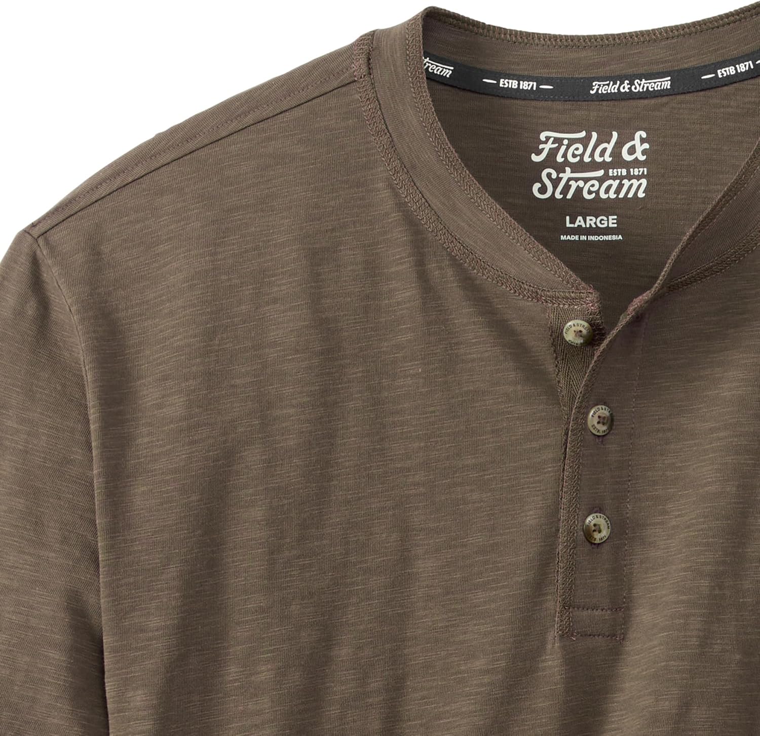 Field & Stream Men's Hemingway Long Sleeve Henley - Image 5