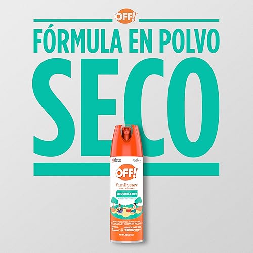 Miniatura 3 de OFF Familycare - Repelente de insectos suave y seco, 4 onzas