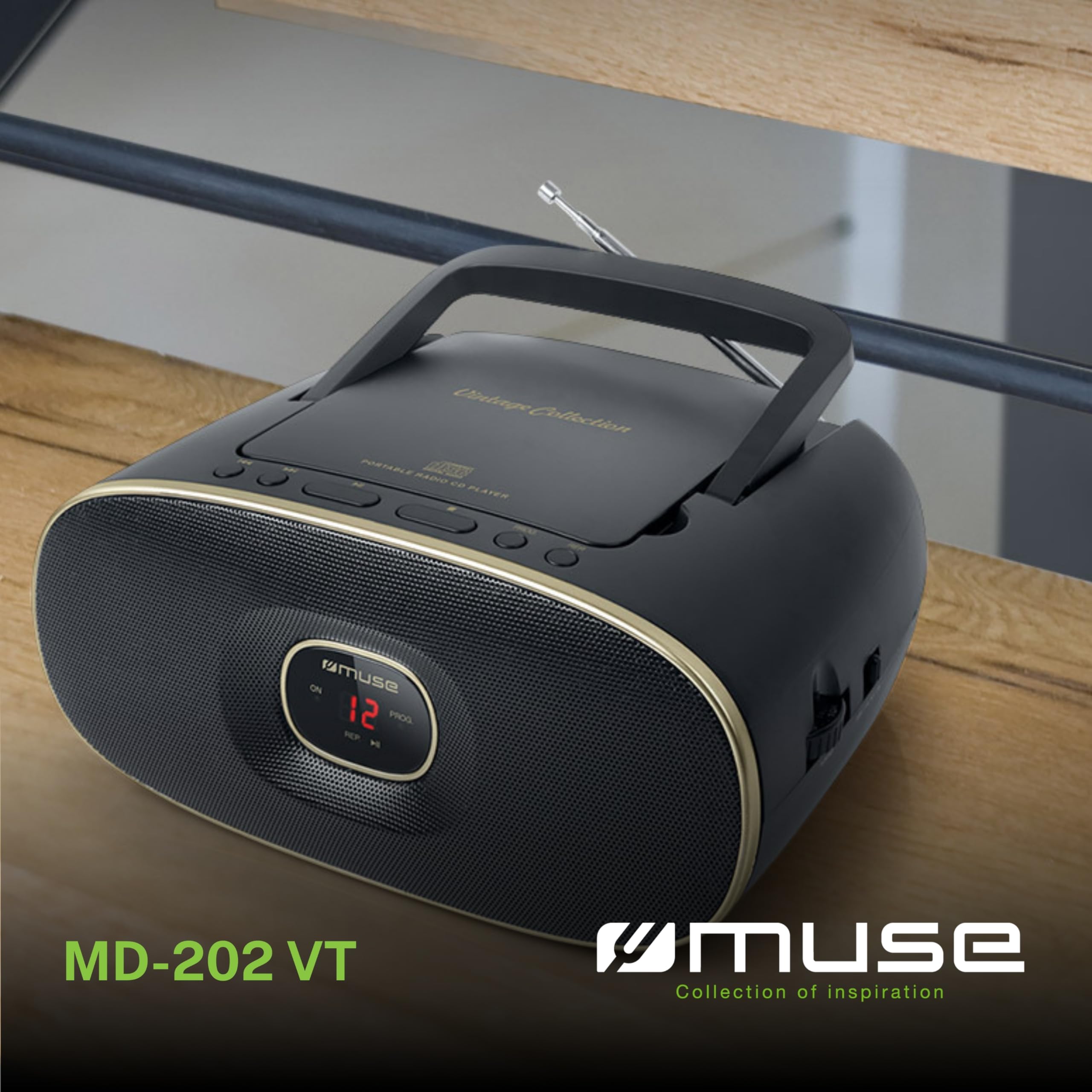 MUSE Radio CD MD202VT