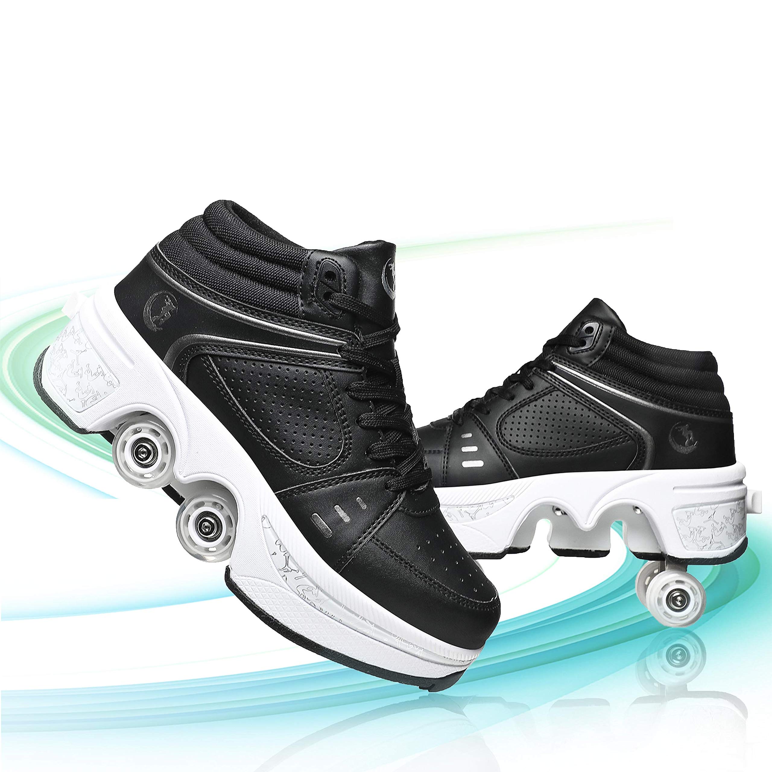 Taoxueshoes That Turn Into Roller Skates In Retractable