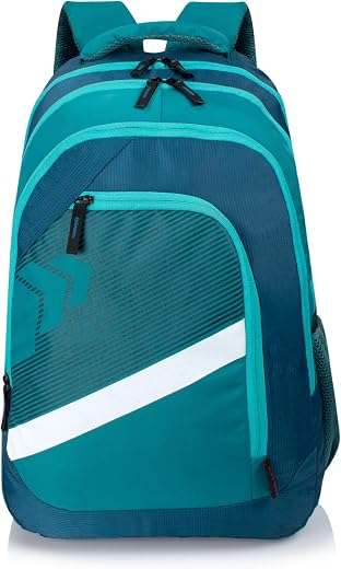 Lunar's V-Line 35 Litres Standard School bag for boys | College bag for women stylish | Water Resistant college bag for bo...
