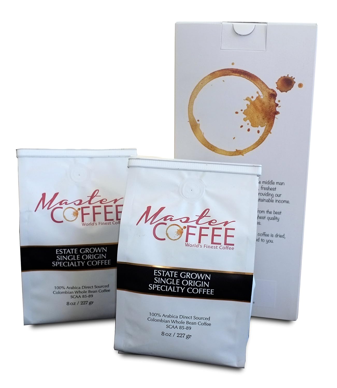 Master Coffee - Black Ribbon, Whole Bean, Single Origin, Specialty Coffee, 1 Pound