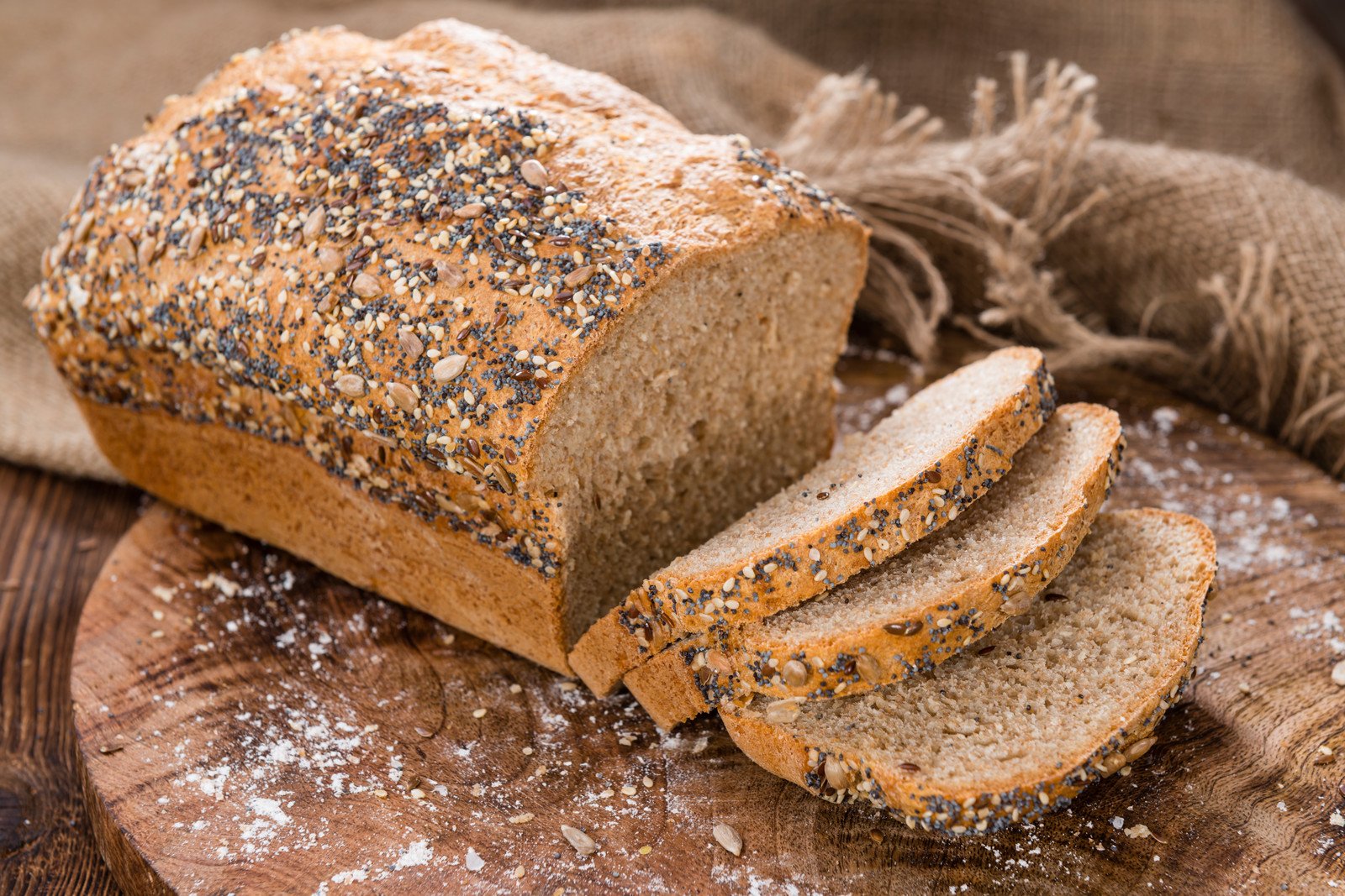 Brotgewürz, Bauernbrot - Gewürzmischung. Für dunkle Brotsorten, aus heimischen Naturgewürzen. PP - Eimer 12KG