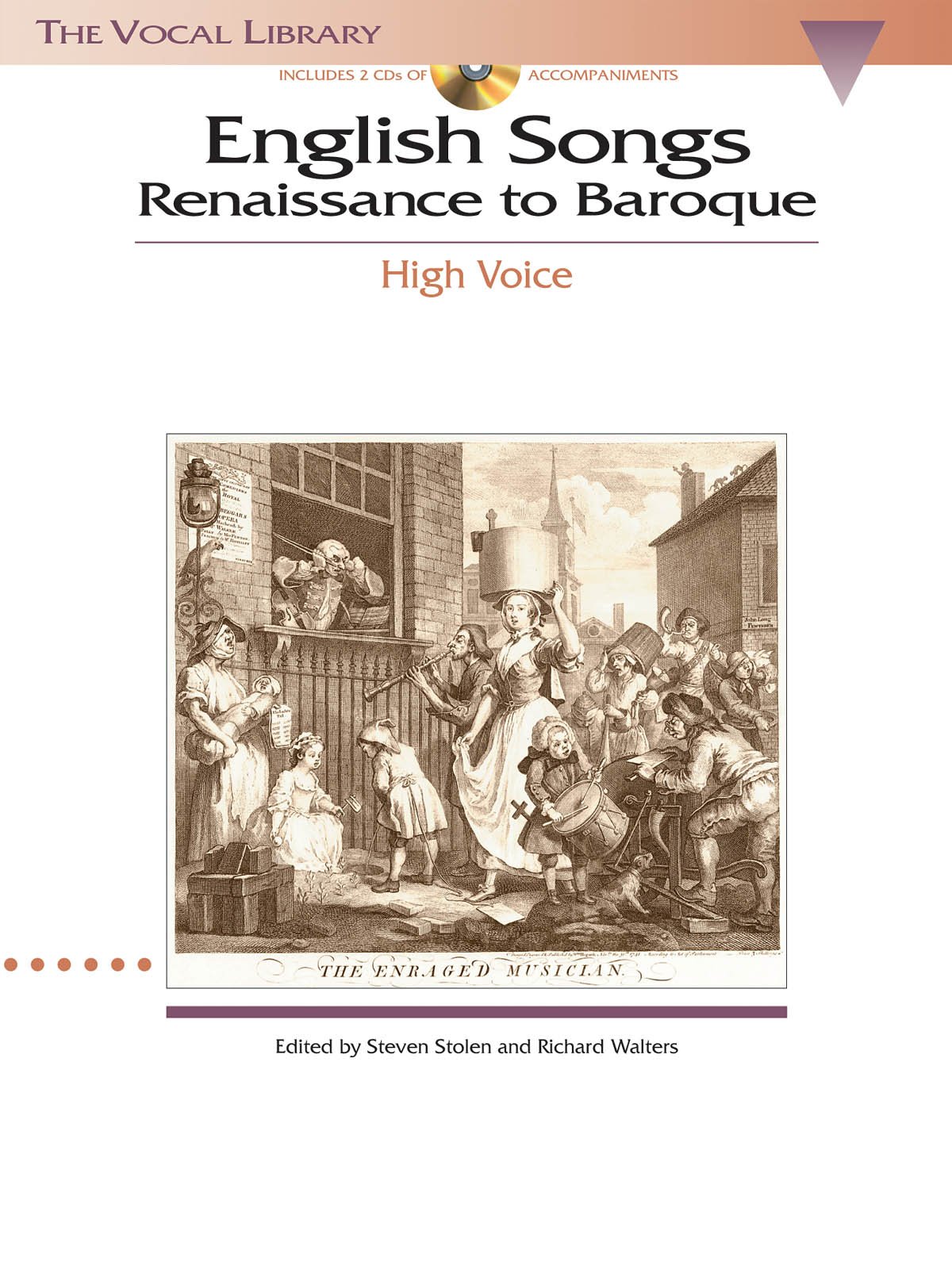English Songs: Renaissance to Baroque - High Voice - Bk+CD
